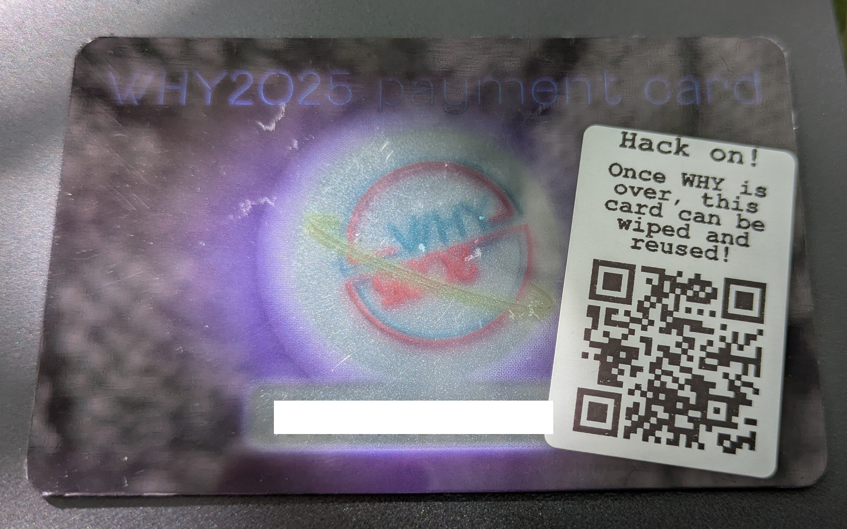 Payment card
